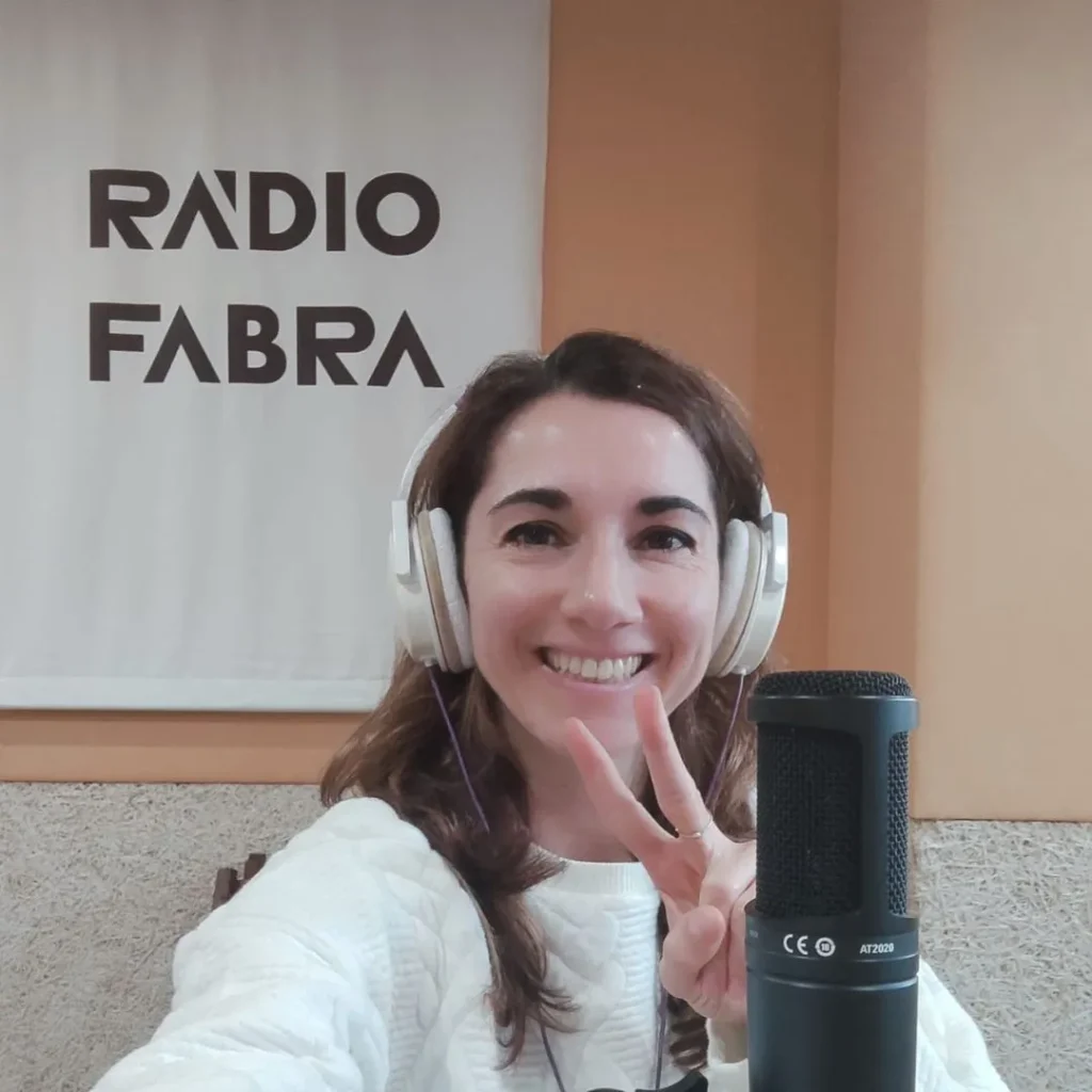 Grabando en Radio Fabra