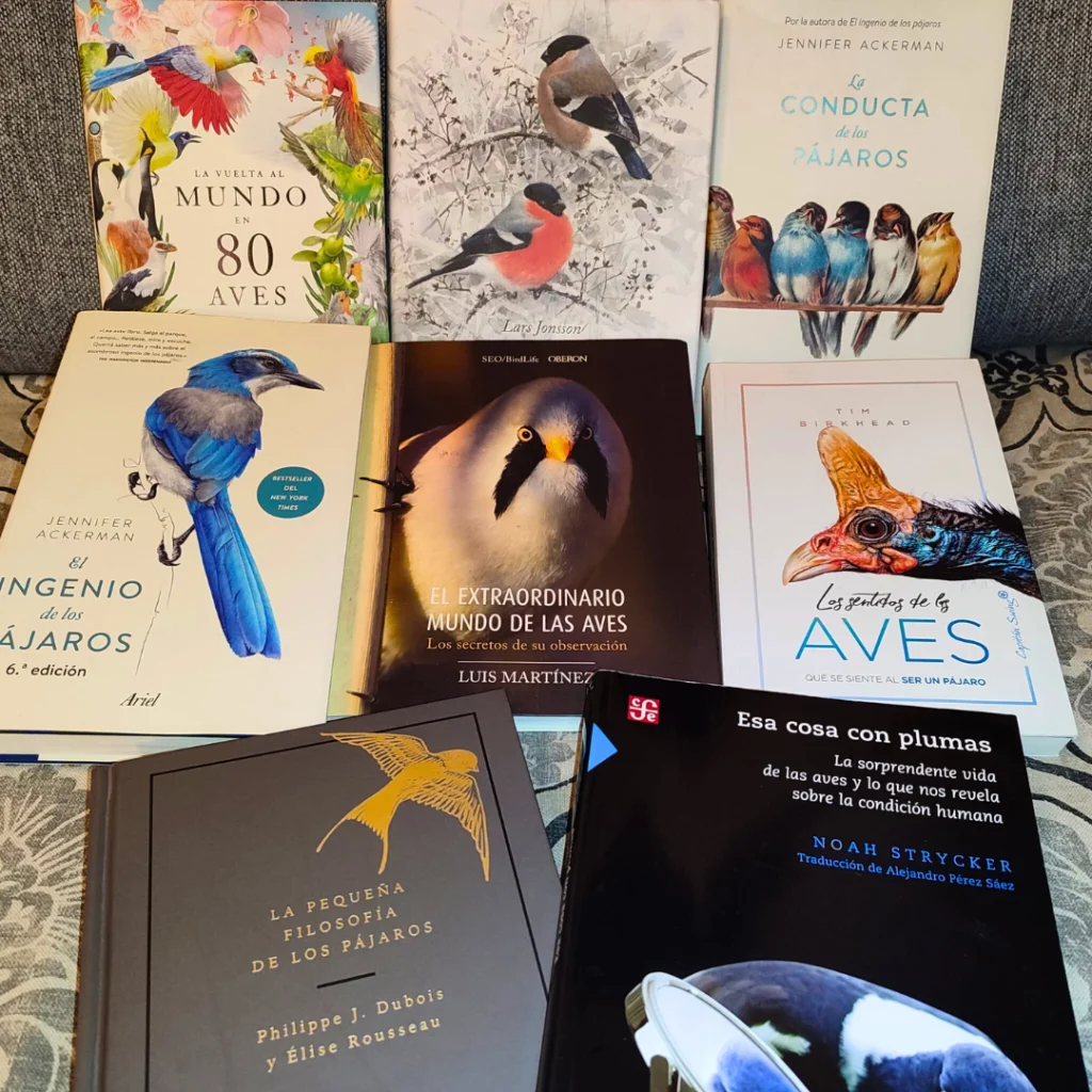 Ideas regalo libros sobre aves