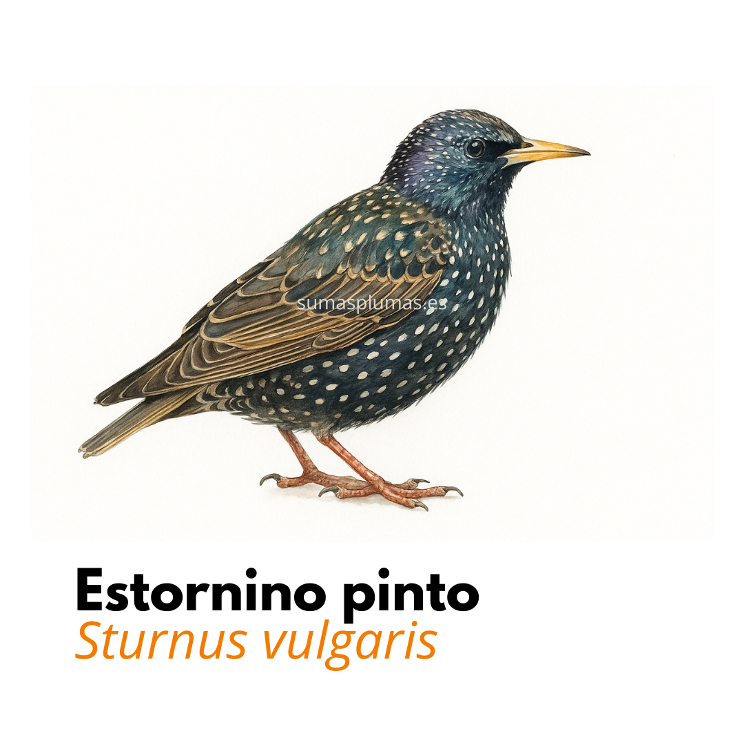 Estornino pinto - Podcast Mirlo Blanco - Episodio 5