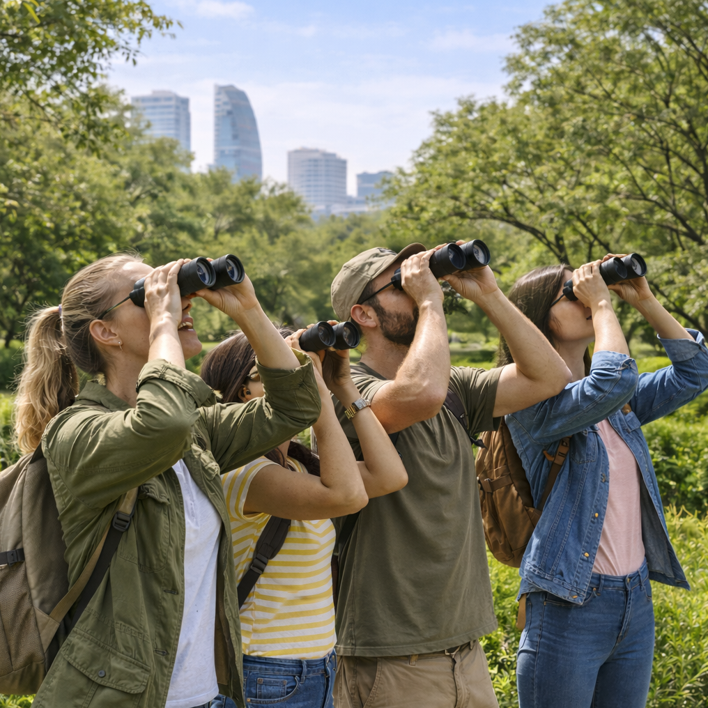 Actividades de observación de aves en Barcelona con Sumas Plumas